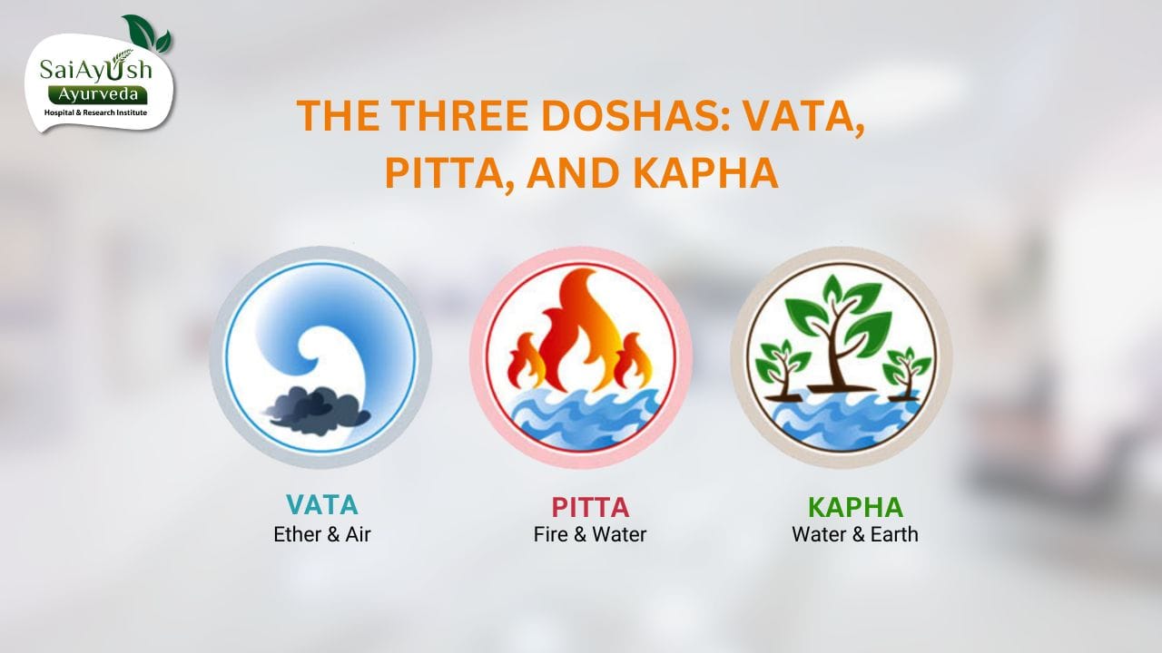 The three doshas vata pitta and kapha 1