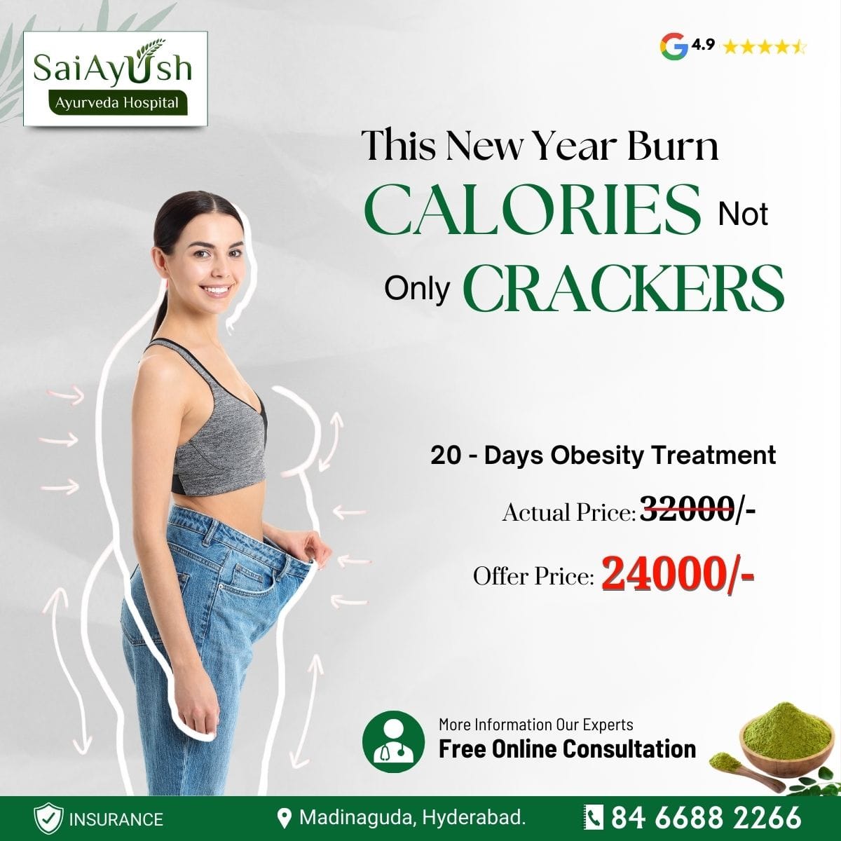 Ayurveda Treatment for Obesity- 20 Days Obesity Treatment