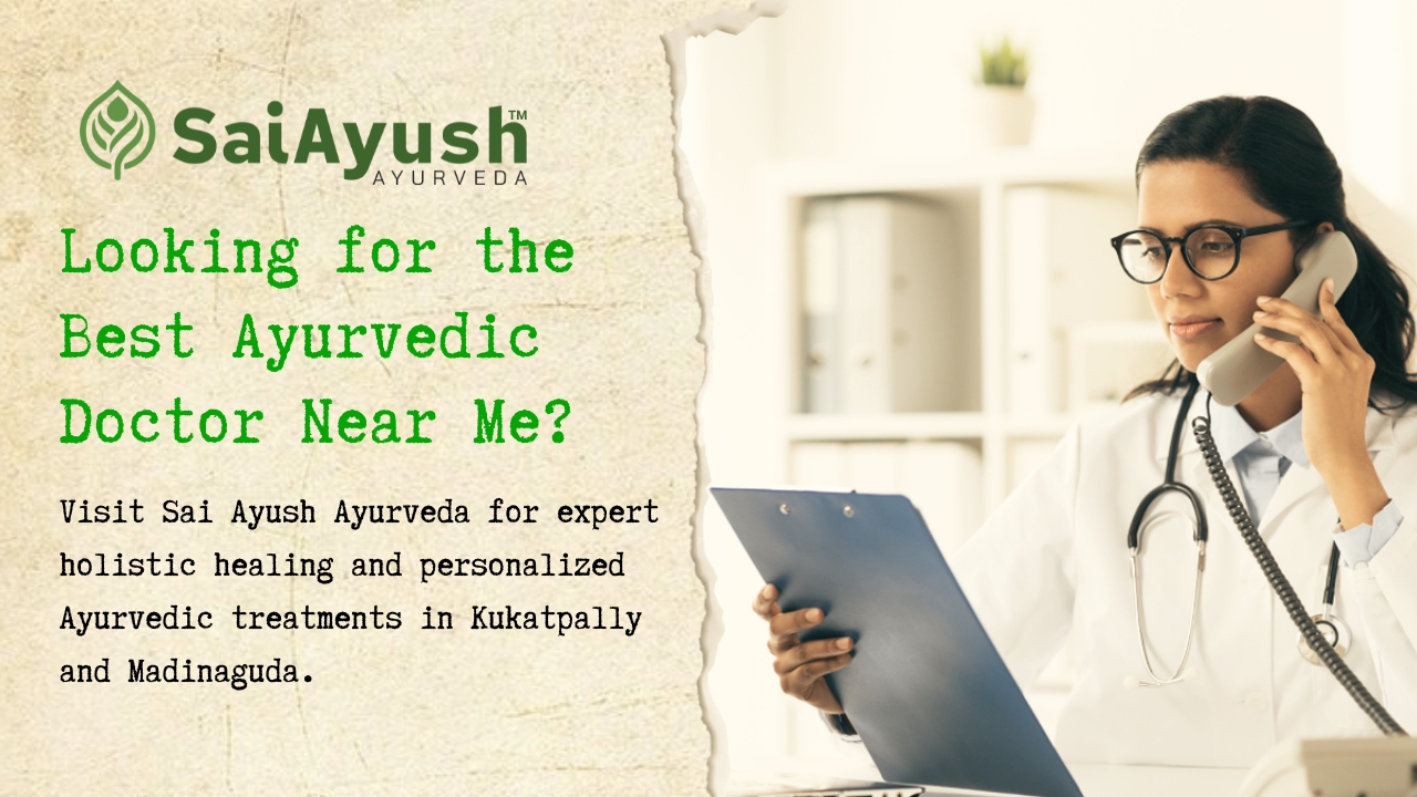 Ayurvedic doctor near me &ndash; Visit Sai Ayush Ayurveda Hospital for Holistic Healing.