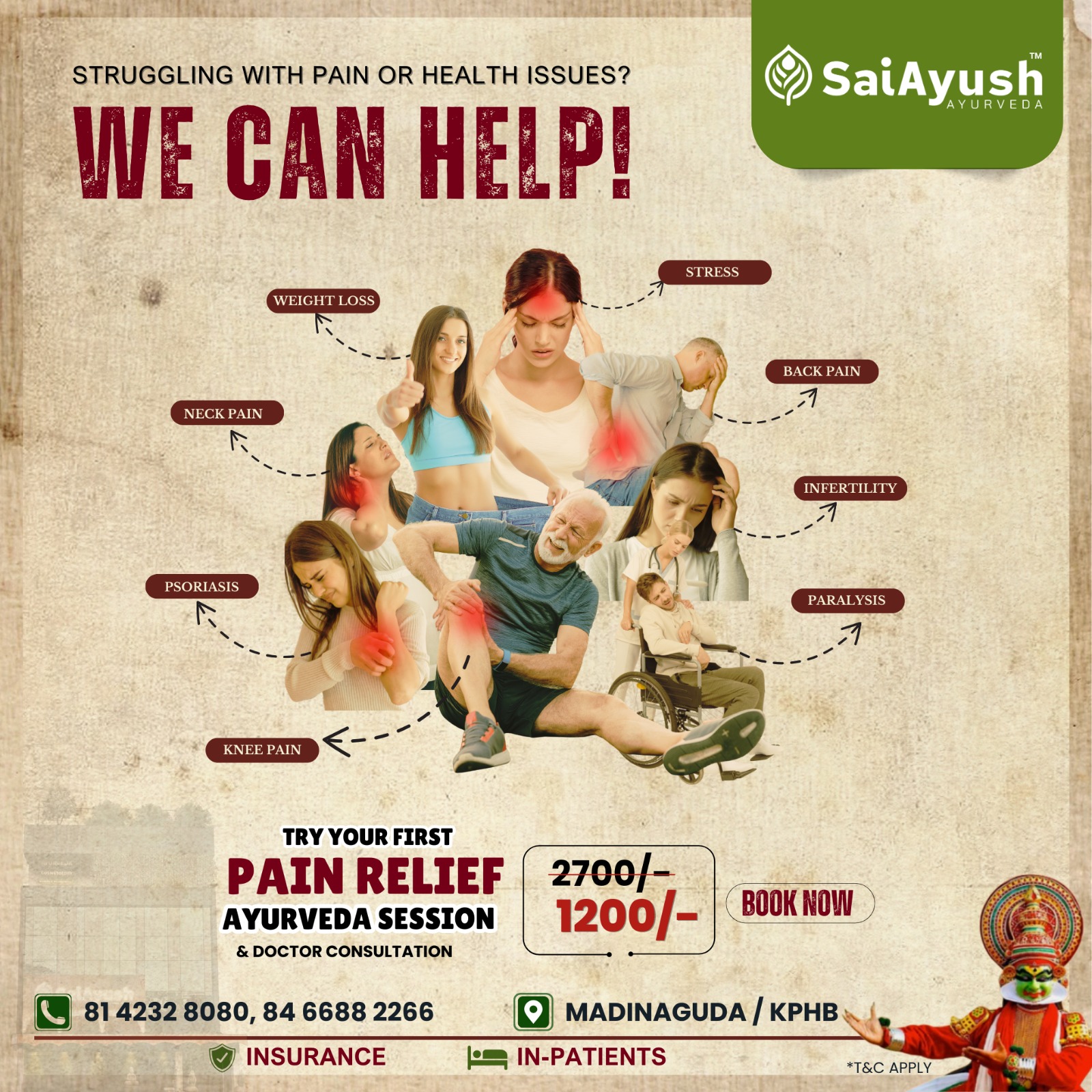 Free Doctor Consultation & Trial Session Rs.1200&nbsp;Only