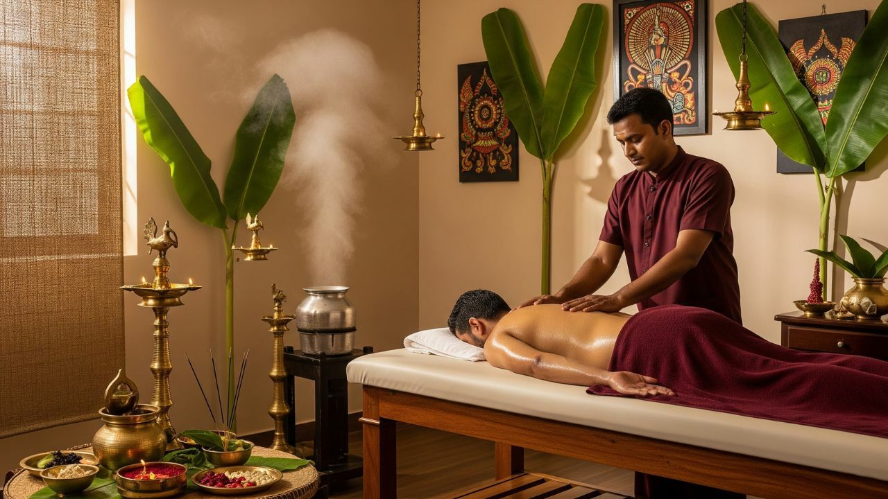 Abhyanga oil massage treatment at best Ayurveda clinic near me