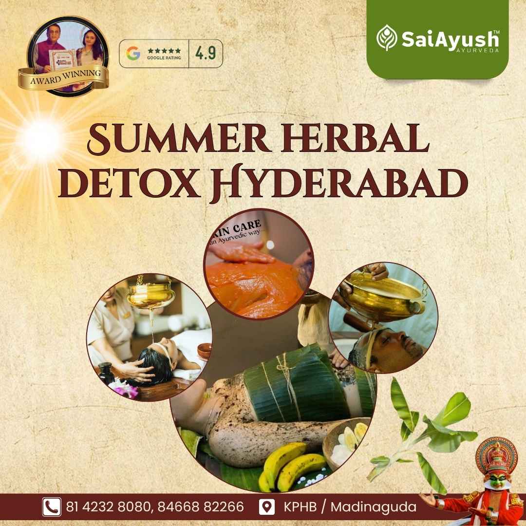 Summer herbal detox Hyderabad