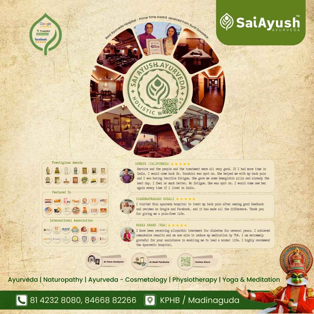 Award-Winning Ayurvedic Hospital in Hyderabad | Sai Ayush Ayurveda &ndash; Trusted Globally